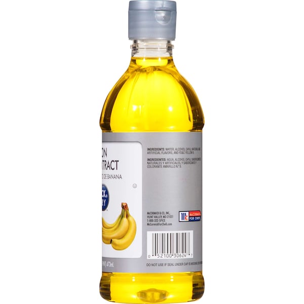 Mccormick McCormick Culinary Imitation Banana Extract 1 Pint Bottle, PK6 - 930624