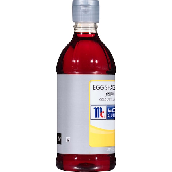Mccormick McCormick Culinary Yellow (Egg Shade) Food Color 1 Pint Bottle, PK6 - 930653