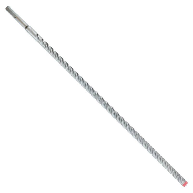DIABLO 1/2 pulg. x 16 pulg. x 18 pulg. Rebar Demon SDS-Plus Broca de martillo con cabeza de carburo completo de 4 cortes (1 pieza) - DMAPL4200
