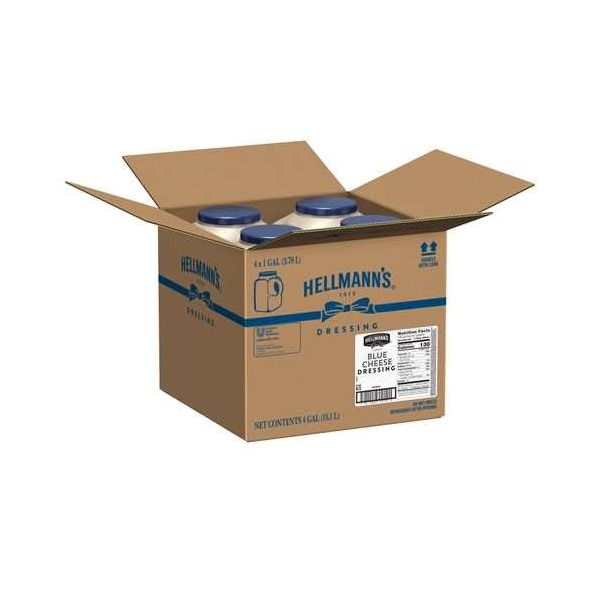 Hellmanns Hellmann's Chunky Bleu Cheese Dressing 1 gal. Jug, PK4 - 84139791