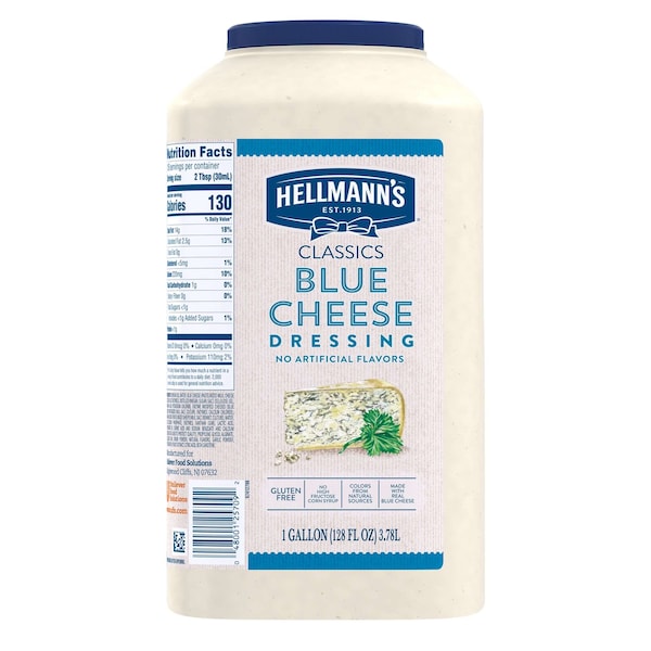 Hellmanns Hellmann's Chunky Bleu Cheese Dressing 1 gal. Jug, PK4 - 84139791