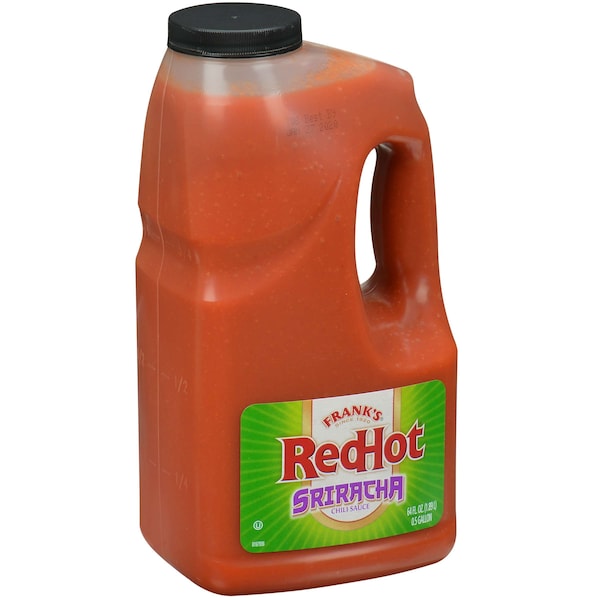 Franks Redhot Hot Sauce Sriracha Chili .5 gal., PK4 - 90623