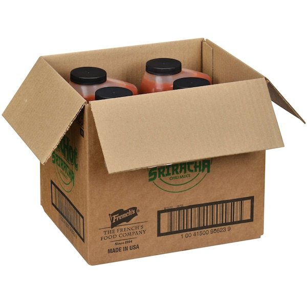 Franks Redhot Hot Sauce Sriracha Chili .5 gal., PK4 - 90623
