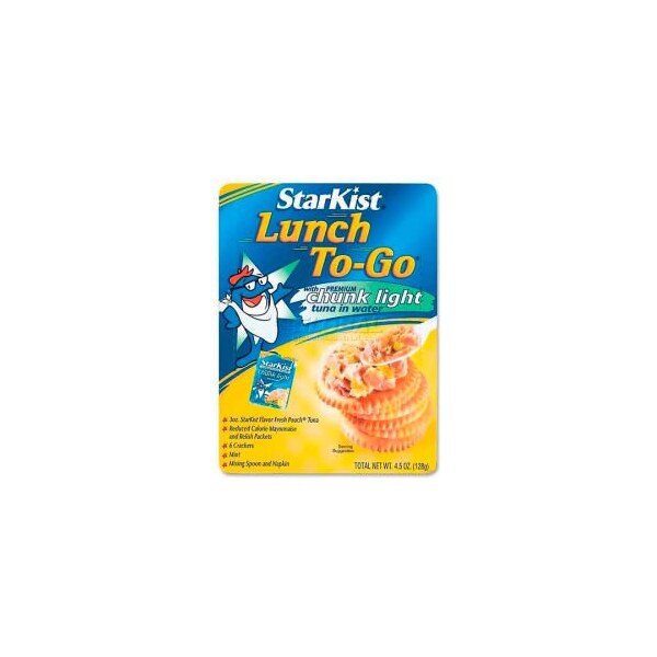 Marjack StarKist Lunch To-Go Tuna Kit, Chunk Light, 4.5 oz, 12/Carton - SKIDEL495430