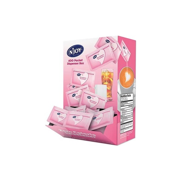 Sugar Foods Pink Saccharin Artificial Sweetener Packets, 0.04 Oz Packet, 400 Packets/box - 83034