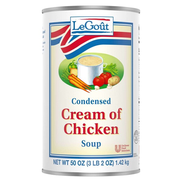 Legout Legout Soups Cream Of Chicken Condensed Canned Soup 50 oz., PK12 - 3750061963