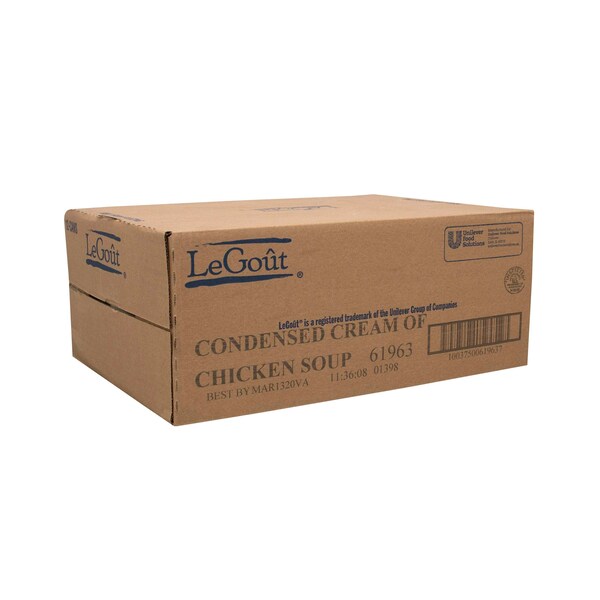 Legout Legout Soups Cream Of Chicken Condensed Canned Soup 50 oz., PK12 - 3750061963