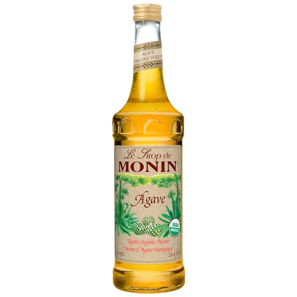 Monin Monin Organic Agave Nectar Syrup 750mL Bottle, PK6 - M-AO157B