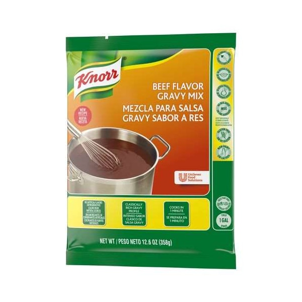 Knorr Knorr Beef Flavor Gravy Mix 12.6 oz., PK6 - 000000000067498