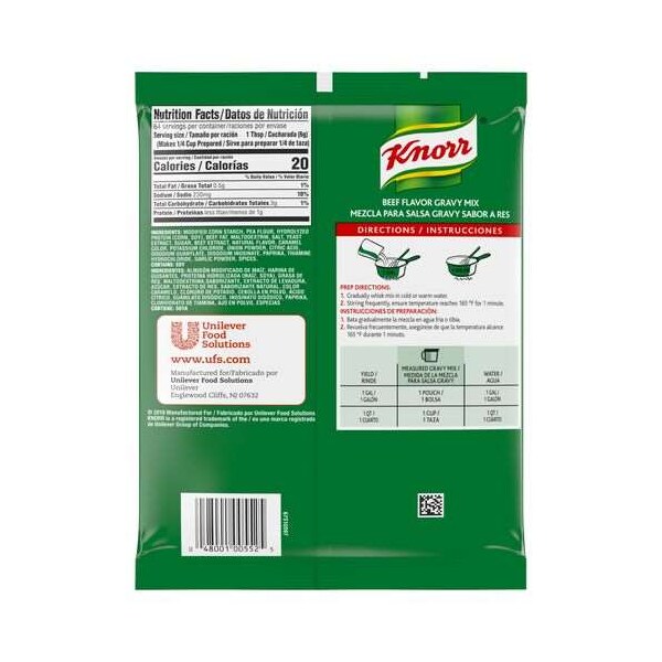 Knorr Knorr Beef Flavor Gravy Mix 12.6 oz., PK6 - 000000000067498
