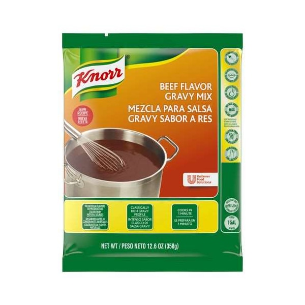 Knorr Knorr Beef Flavor Gravy Mix 12.6 oz., PK6 - 000000000067498