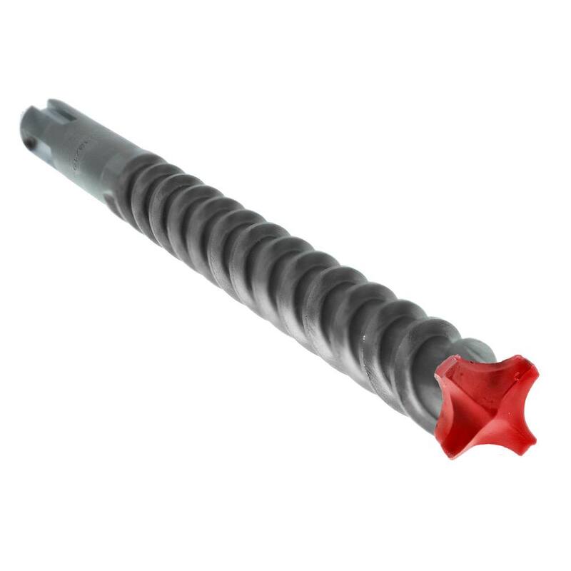 DIABLO Barra de refuerzo Demoníaca SDS-Max de 7/8 pulg. x 16 pulg. x 21 pulg. con cabeza de carburo completo de 4 cortes para taladro percutor - DMAMX1180