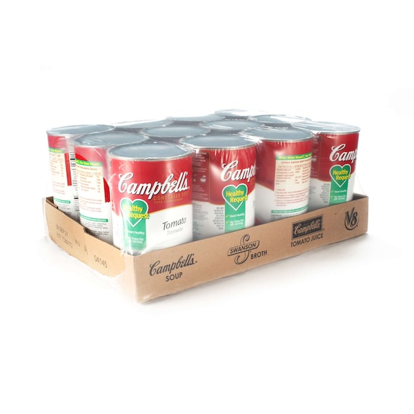 Campbells Condensed Soup Red & White Healthy Request Tomato Soup 50 oz., PK12 - 000004145