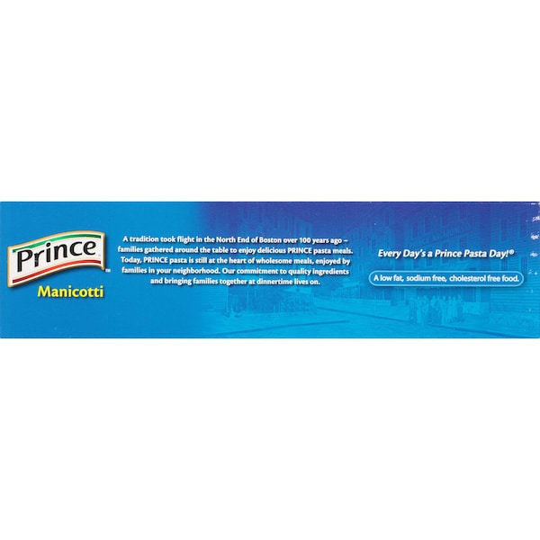 Prince Prince Manicotti 12 08 oz., PK12 - 900271