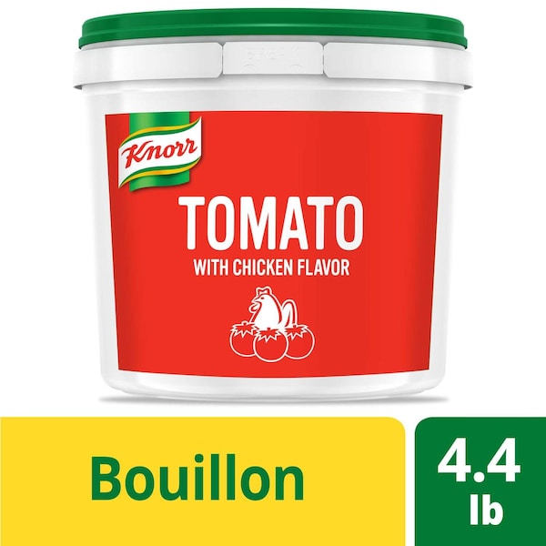 Knorr Knorr Tomato With Chicken Flavor Bouillon 4.4lbs, PK4 - 4800176145
