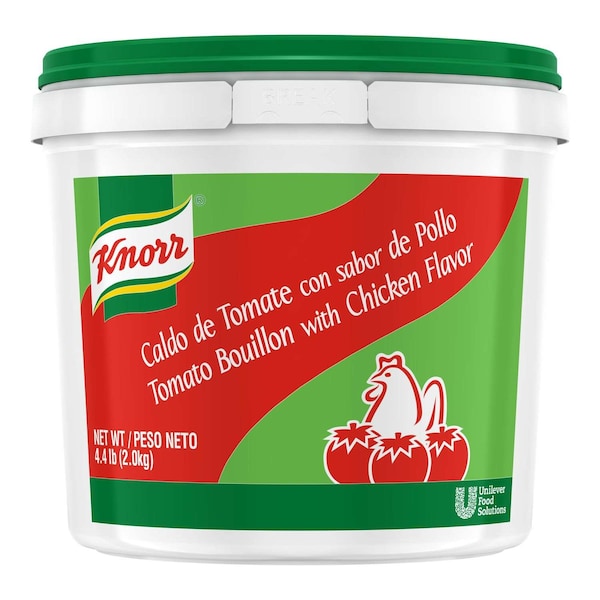 Knorr Knorr Tomato With Chicken Flavor Bouillon 4.4lbs, PK4 - 4800176145