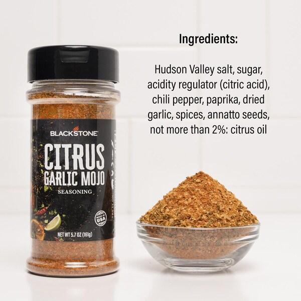 Blackstone Blackstone Citrus Garlic Mojo BBQ Seasoning 5.7 oz - 4161