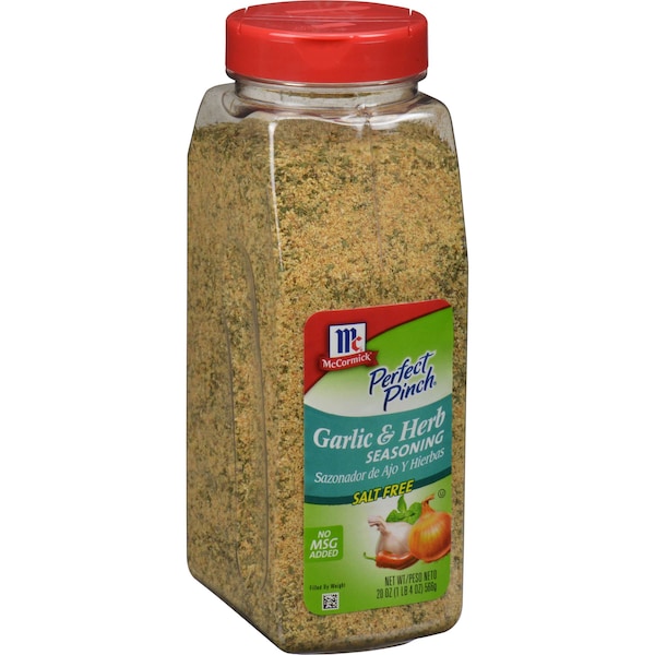 Mccormick McCormick Perfect Pinch Salt Free Garlic & Herb 20 oz. Container, PK6 - 901210142
