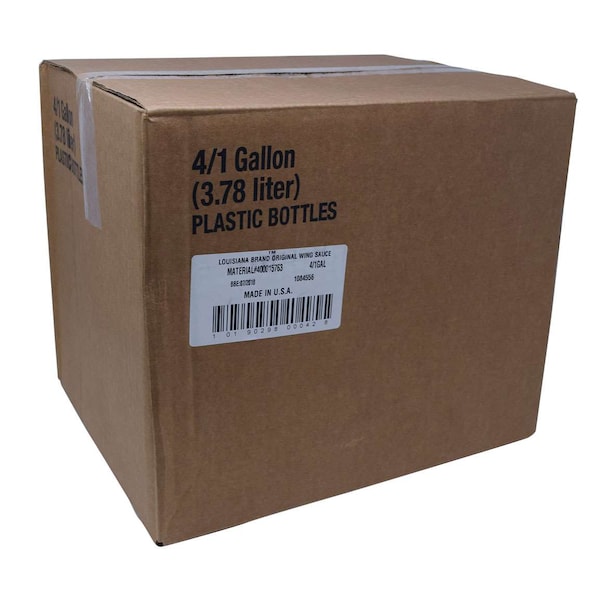 Louisiana Hot Sauce Louisiana Wing Sauce 1 gal., PK4 - 400015763