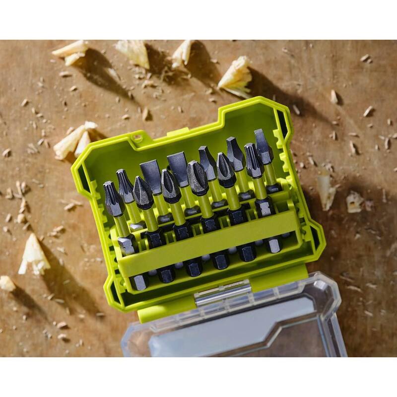 RYOBI 2 pulgadas Bits de Impacto con Diamante (12 piezas) - A961203