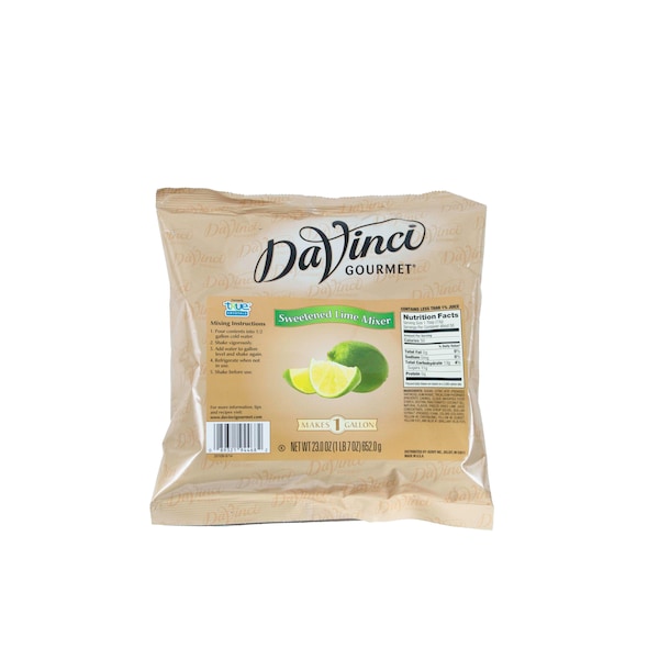 Davinci Gourmet Davinci Gourmet Sweetened Lime Mixer 23 oz., PK12 - C94468.21C
