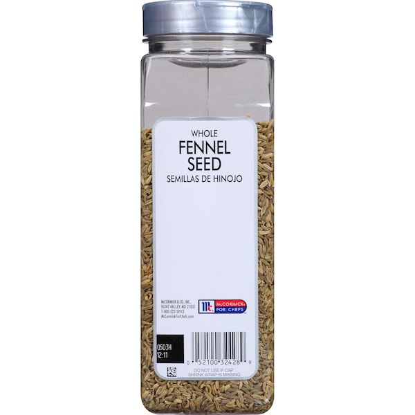 Mccormick McCormick Fennel Seed Whole 14 oz. Container, PK6 - 932428