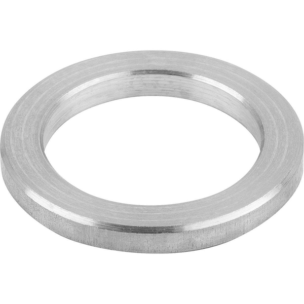 Kipp Round Spacer, Bright Stainless Steel, 5 mm Overall Lg, 16 mm Inside Dia - K0665.91621051