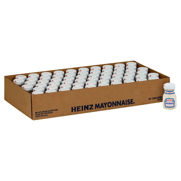 Heinz Heinz Room Service Mayonnaise 1.8 oz. Mini Jar, PK60 - 10013000522301