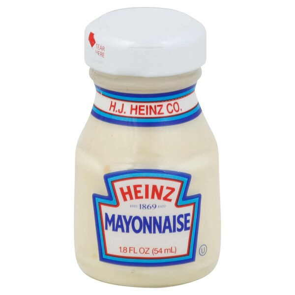 Heinz Heinz Room Service Mayonnaise 1.8 oz. Mini Jar, PK60 - 10013000522301