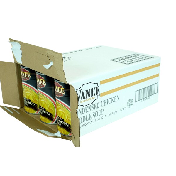 Vanee Vanee Chicken Noodle Soup 50 oz. Cans, PK12 - 550JX-VAN