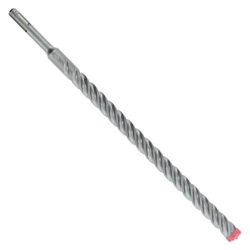 DIABLO 5/8 pulg. x 10 pulg. x 12 pulg. Barra de refuerzo Demon SDS-Plus Broca de martillo con cabeza de carburo completo de 4 cortes (1 pieza) - DMAPL4230