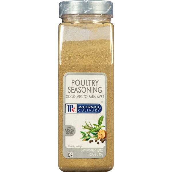 Mccormick McCormick Poultry Seasoning 12 oz. Container, PK6 - 932422