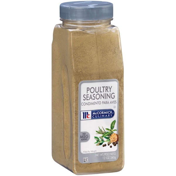 Mccormick McCormick Poultry Seasoning 12 oz. Container, PK6 - 932422