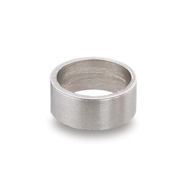 J.W. Winco Round Spacer, M12 Screw Size, Stainless Steel, 4 mm Overall Lg, 12 mm Inside Dia - 17W4LGC