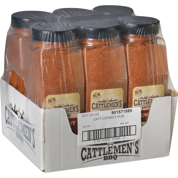 Cattlemens Cattlemen S Cowboy Rub 27.25 oz., PK6 - 901571585