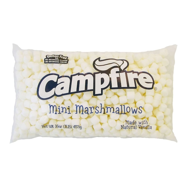 Clown Campfire Clown/Campfire Miniature White Marshmallows 1lbs Bag, PK12 - 99100