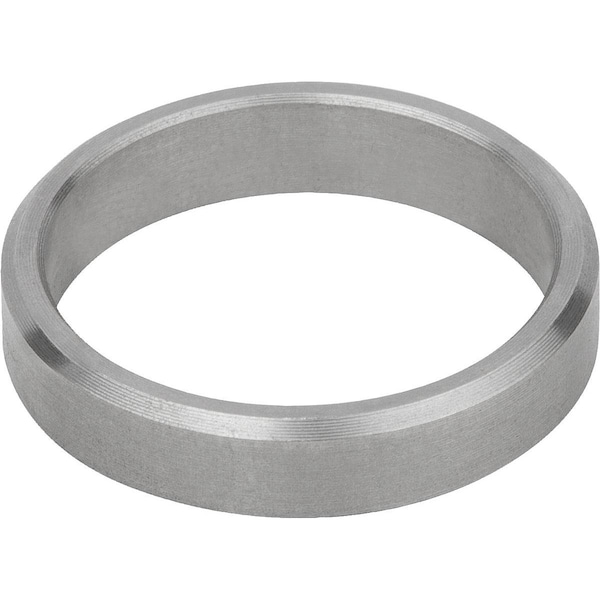 Kipp Round Spacer, Bright Stainless Steel, 7 mm Overall Lg, 16 mm Inside Dia - K1563.17
