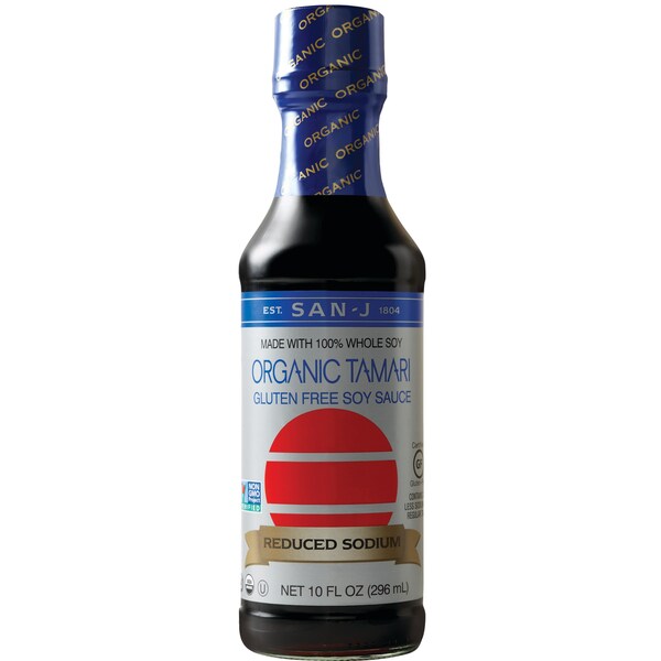 San-J International San-J Organic Rs Tamari 10 oz., PK6 - 075810004258