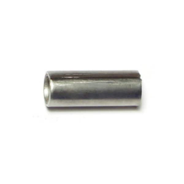 Midwest Fastener Round Spacer, Zinc Steel, 1 in Overall Lg, 1/4 in Inside Dia, 5 PK - 71963