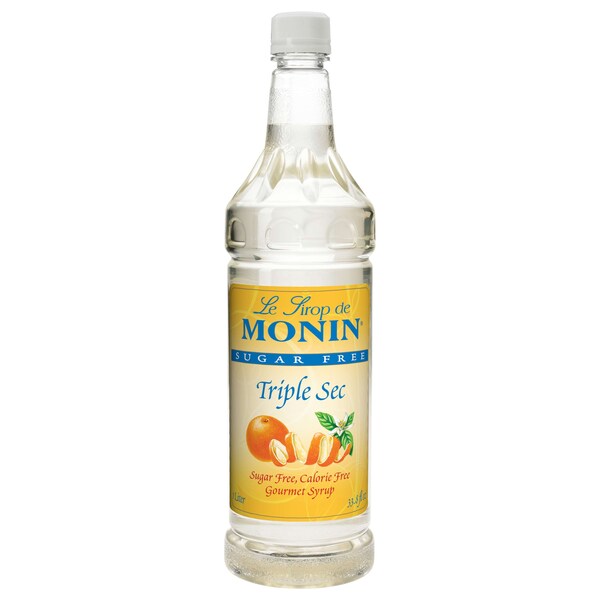 Monin Monin Sugar Free Triple Sec 1 Liter, PK4 - M-FS044F