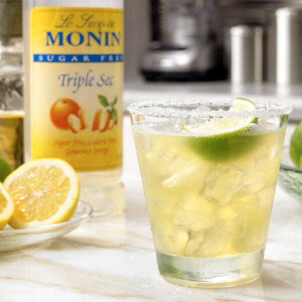 Monin Monin Sugar Free Triple Sec 1 Liter, PK4 - M-FS044F