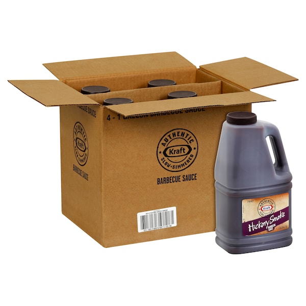 Kraft Kraft Hickory Smoke Barbecue Sauce 1 gal., PK4 - 10021000678973