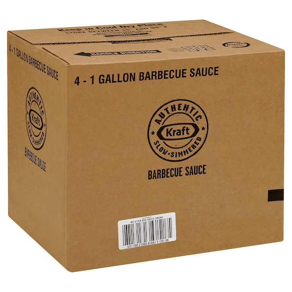 Kraft Kraft Hickory Smoke Barbecue Sauce 1 gal., PK4 - 10021000678973