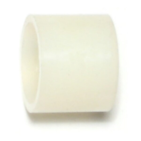Midwest Fastener Round Spacer, Nylon, 1/2 in Overall Lg, 1/2 in Inside Dia, 15 PK - 65827