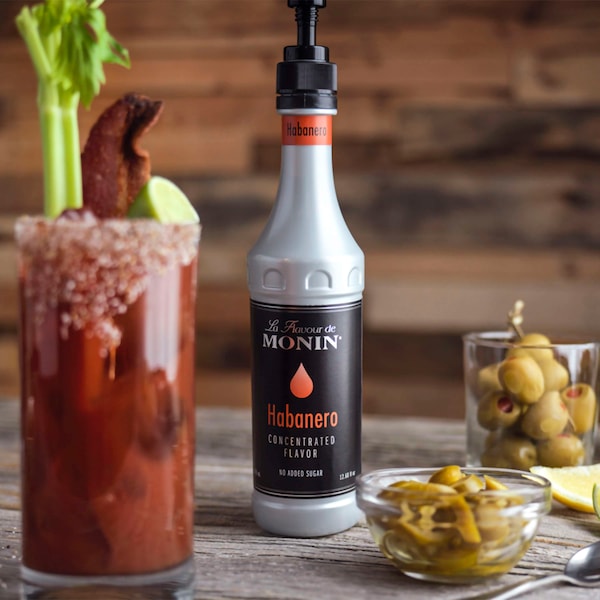 Monin Monin Habanero Concentrate Flavor 375mL Bottle, PK4 - M-VJ236FP