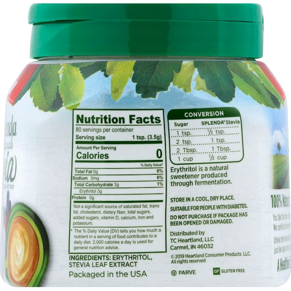Splenda Splenda Naturals Stevia Jar 9.8 oz., PK8 - SP06710510