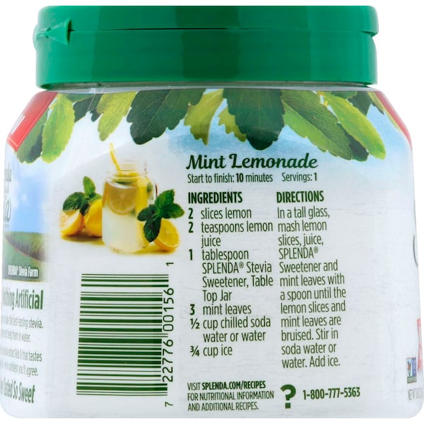 Splenda Splenda Naturals Stevia Jar 9.8 oz., PK8 - SP06710510