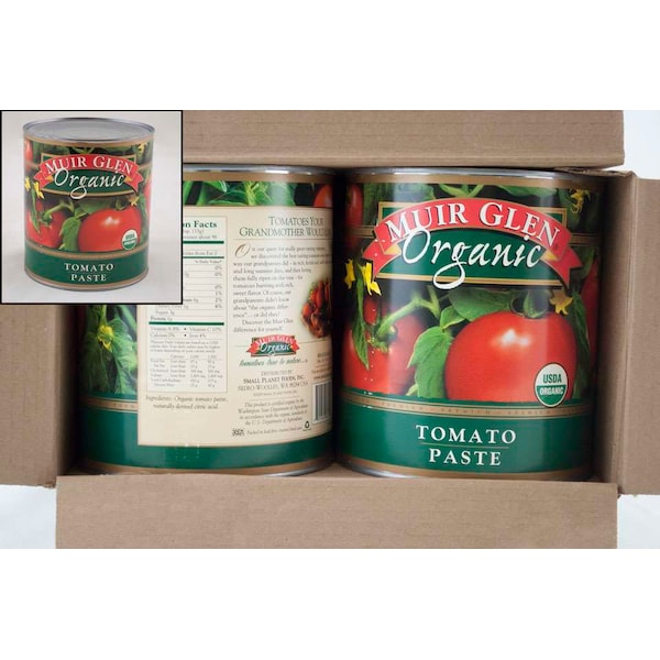 Muir Glen Muir Glen Organic Tomato Paste 112 oz. Bottle, PK6 - 725342-28174