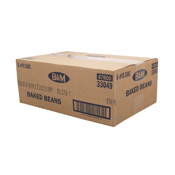 B&M B&M Original Fat Free Baked Beans 116 oz., PK6 - 33049