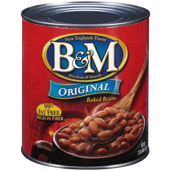 B&M B&M Original Fat Free Baked Beans 116 oz., PK6 - 33049